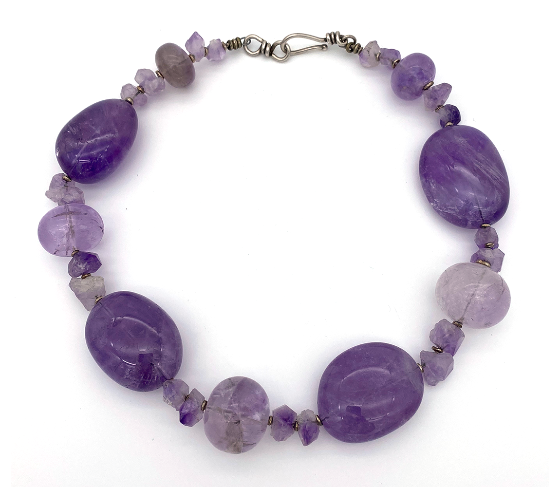 Danielle Carbone Chunky Amethyst Necklace